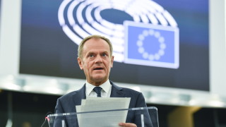 Председателят на Европейския съвет Доналд Туск заяви пред Европейския парламент