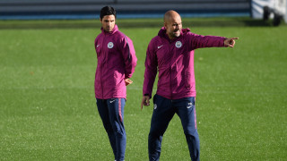 Мениджърът на Манчестър Сити Пеп Гуардиола даде да се