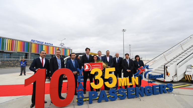 300 000 полета по-късно: 10 години концесия на летищата във Варна и Бургас