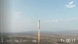 Безос извърши първия си успешен полет до Космоса с компанията Blue Origin
