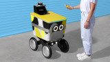 Анимиран робот доставя храна в Сан Франциско