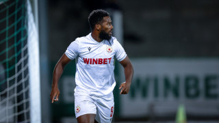 Голмайсторът на ЦСКА от миналия сезон Дюкенс Назон откри головата