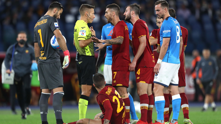 Рома и Наполи не се победиха в Дерби дел Соле