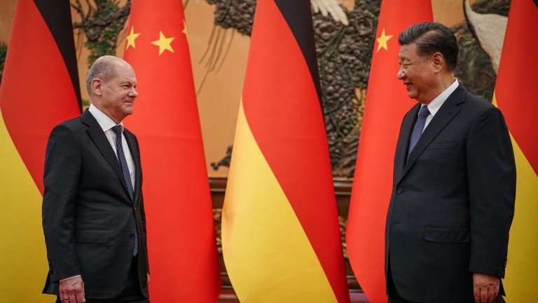 Германският канцлер Олаф Шолц призова Китай да играе по-голяма роля