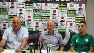 Треньорът на Берое Александър Томаш говори преди първата тренировка на