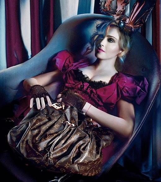 Мадона е лице на есенно-зимната колекция на Louis Vuitton