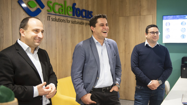 ScaleFocus, една от най-големите български IT компании, откри нов офис
