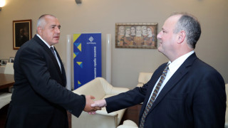 Премиерът Бойко Борисов и посланикът на САЩ в България Ерик