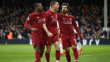 Ливърпул се завърна на върха във Висшата лига след трудна победа над Фулъм