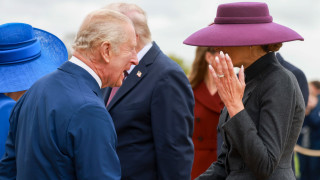 Посещението на Доналд и Мелания Тръмп във Великобритания приключи но