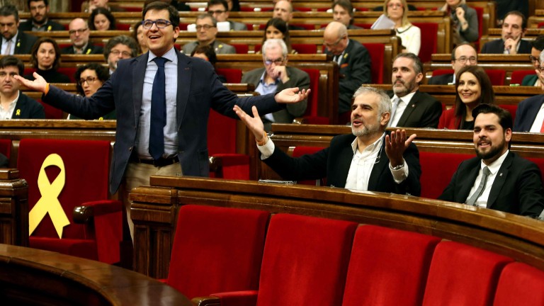 Каталунският парламент заклейми „авторитаризма” на Мадрид
