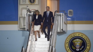 Британският премиер Борис Джонсън и американският президент Джо Байдън в