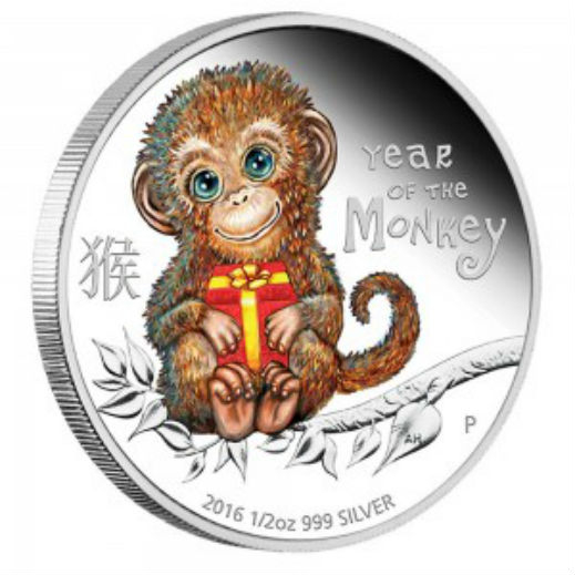 Пускат колекция монети, посветени на предстоящата година на маймуната