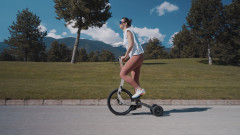 Не е просто велосипед: българският Halfbike тренира и тялото, и ума (видео)