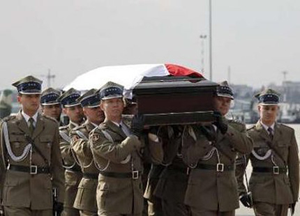 Медведев и Обама на погребението на Качински?