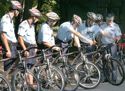 Полицаи велосипедисти поемат охраната на „Златни пясъци"