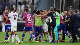 ВАР посече Ювентус срещу Салернитана, грозни сцени между играчите в края на срещата