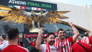 Олимпиакос 29 май 22 00 Фиорентина Състав 88 Костас Цолакис 1