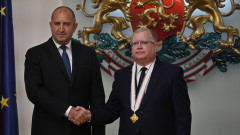 Радев награди посланика на Израел с орден "Мадарски конник" първа степен