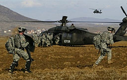 Американски войници в Косово проведоха учение
