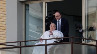 Папа Франциск днес направи от повече от пет седмици съобщава