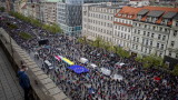  Хиляди стачкуваха в Чехия против президента Земан поради проруско изявление 