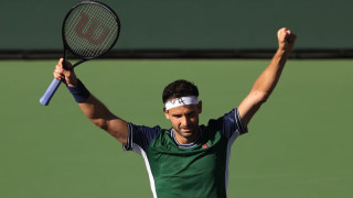 Най добрият български тенисист Григор Димитров ще изиграе втория си мач