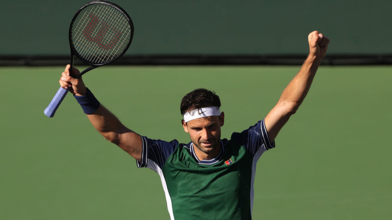 Най-добрият български тенисист Григор Димитров коментира експресната си победа срещу