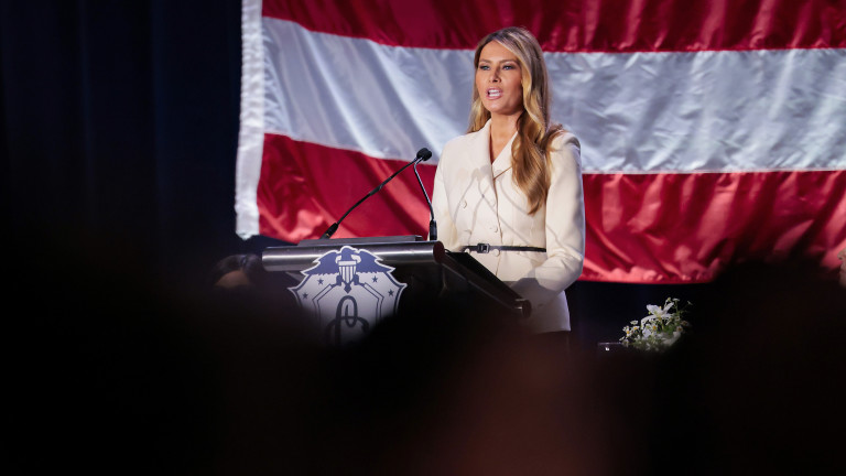 Мелания Тръмп на 56