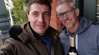 Митичният английски голмайстор Гари Линекер се срещна с българския финансист