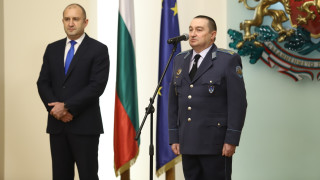Държавният глава и върховен главнокомандващ на Въоръжените сили Румен Радев