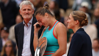 Преди няколко седмици Арина Сабаленка загуби финала на Roland Garros като