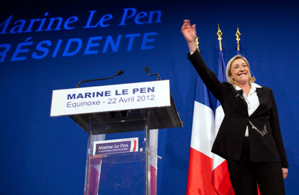 Марин Льо Пен скастри Саркози и Оланд