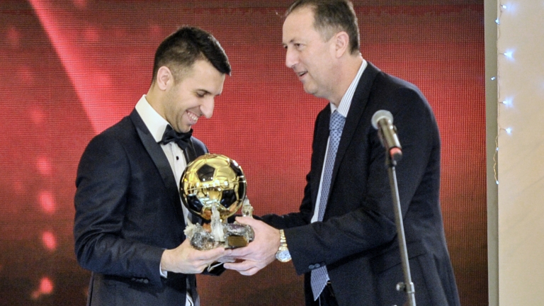 Съни Дяков с най-много първи места за "Футболист на годината"