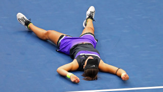 Победителката от Откритото първенство на САЩ през 2019 година Бианка