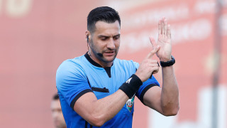 БФС призна гафа на съдията Иво Андреев на мача Лудогорец