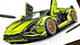  Lamborghini Sián FKP 37, Lego и по какъв начин наподобява автомобилът, изработен от конструктор 