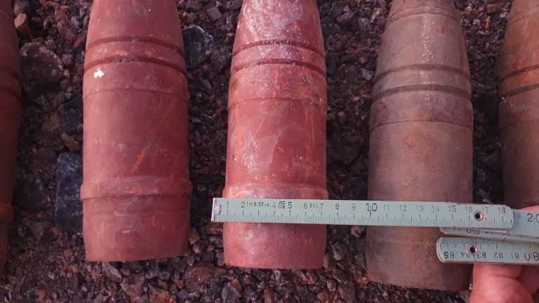 Военнослужещи от Сухопътните войски обезвредиха невзривени боеприпаси, открити в Кюстендил,