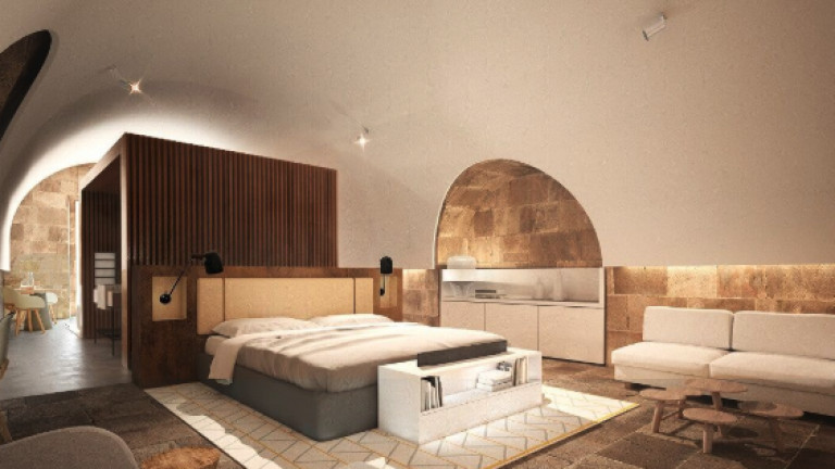  Така ще наподобяват някои от спалните в бъдещия хотел. 
