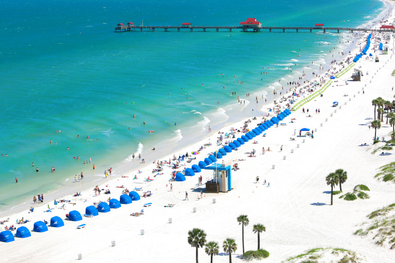  Clearwater Beach във Флорида 