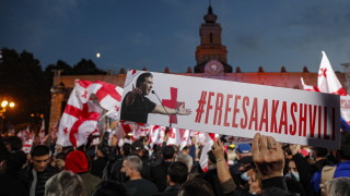 Бившият президент на Грузия Михаил Саакашвили който твърди че гладува