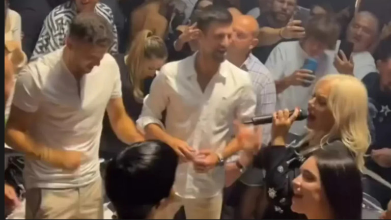Гришо и Джокович пяха до ранни зори ''Луда по тебе''