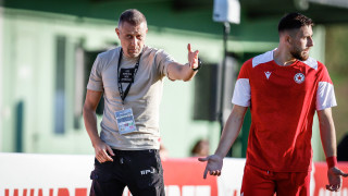 Старши треньорът на ЦСКА II Владимир Манчев говори след равенството