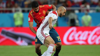 Испания - Мароко 2:2 (Развой на срещата по минути)
