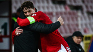 Капитанът на ЦСКА Юрген Матей който получи тежка контузия при