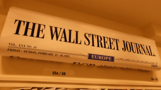 The Wall Street Journal спира с печатането на изданията за Европа и