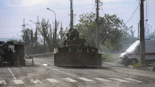 Вероятно украинските сили които са се окопали около град Северодонецк
