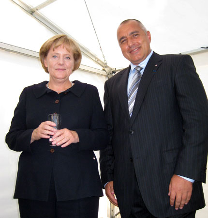 Борисов се среща с федералния канцлер Ангела Меркел
