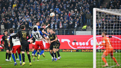 Хамбургер и Кьолн завършиха наравно в мач от Бундеслигата