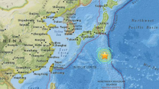 Земетресение 8,5 по Рихтер на 800 км. южно от Токио